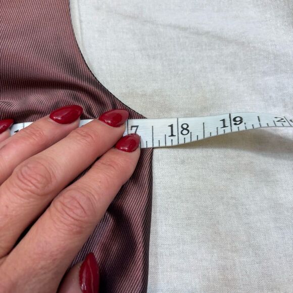 Michael Akers Brand Sleeveless Ribbed N Neck Dress Size 8 - Picture 7 of 9